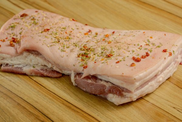Panceta suíno Temperado
