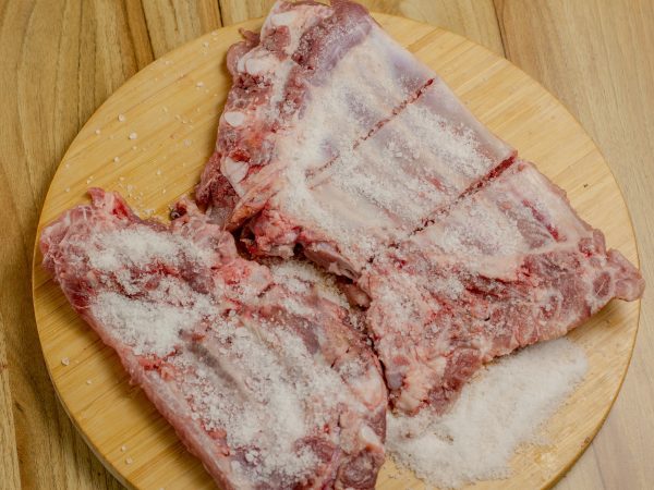 Ponta de Costela suína salgada