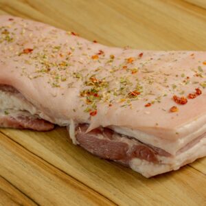 Panceta suíno Temperado
