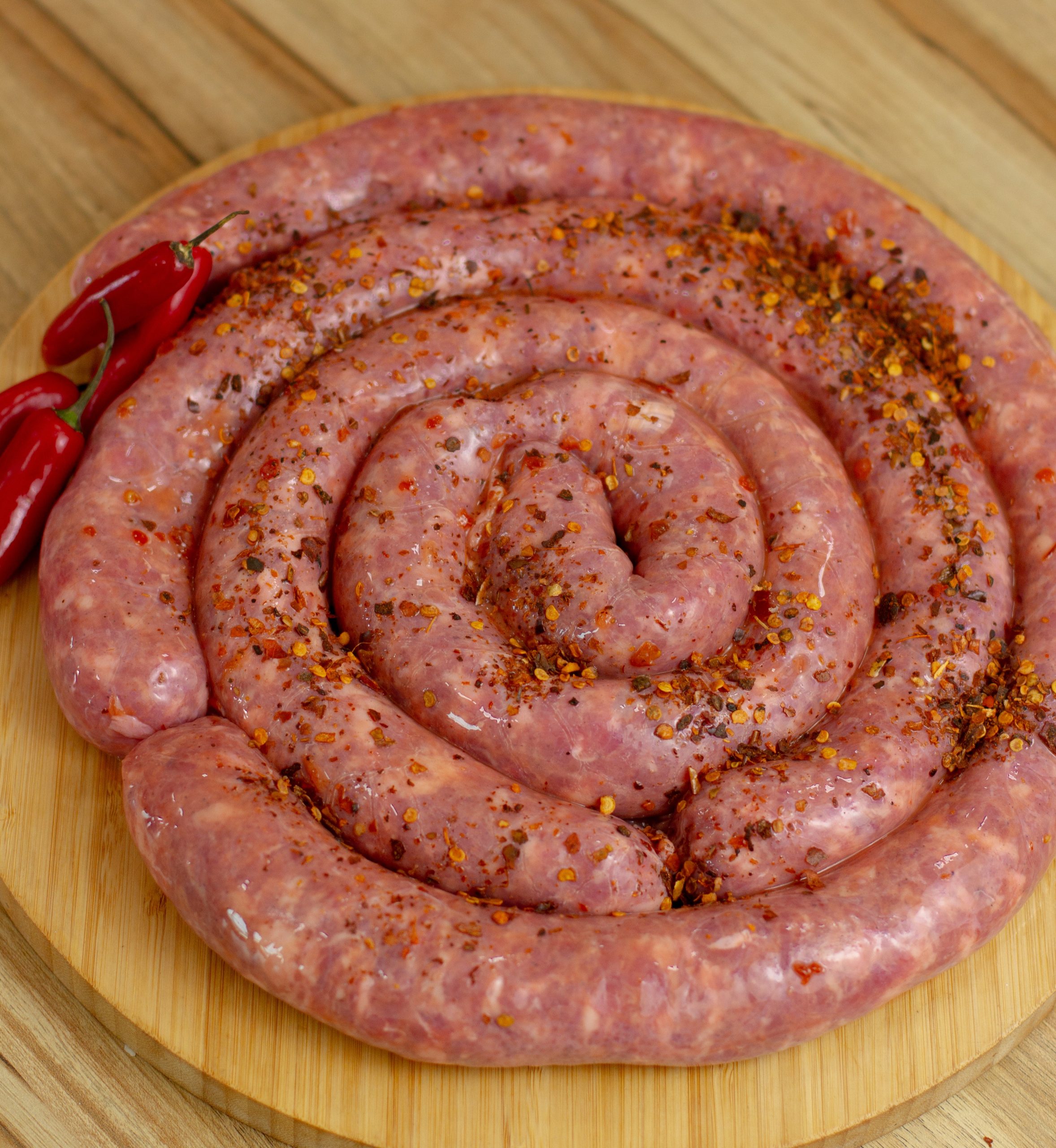 Linguiça de Pernil com Pimenta